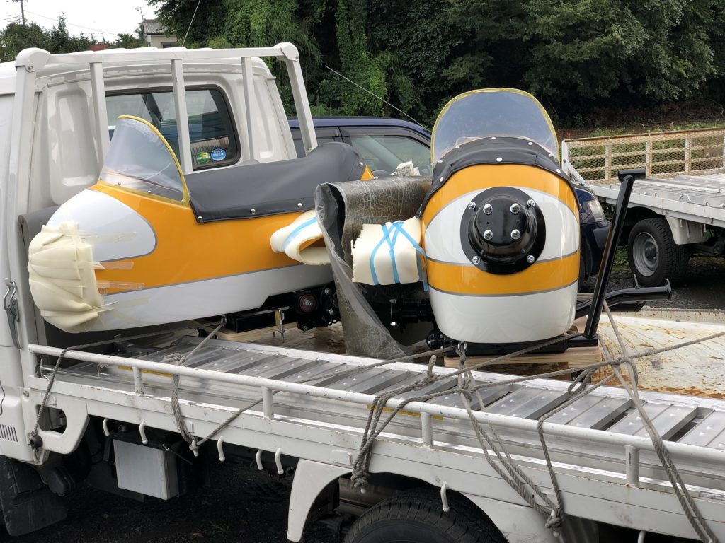 Sidecars ready to deliver