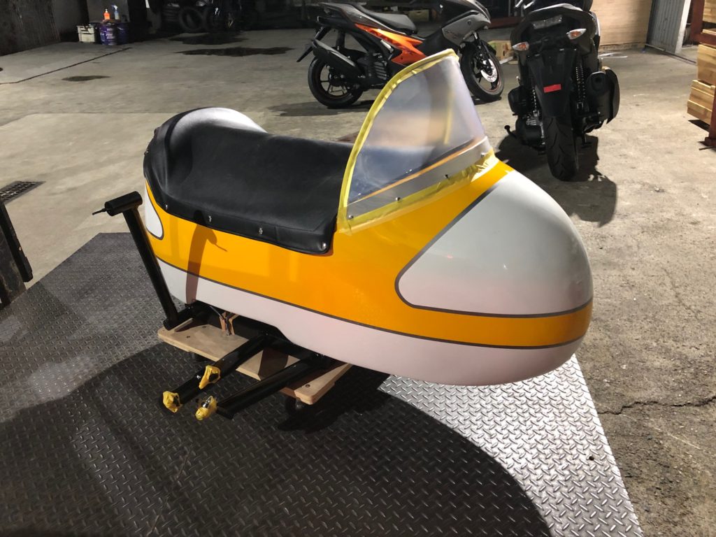 Sidecar for a Honda Monkey 125