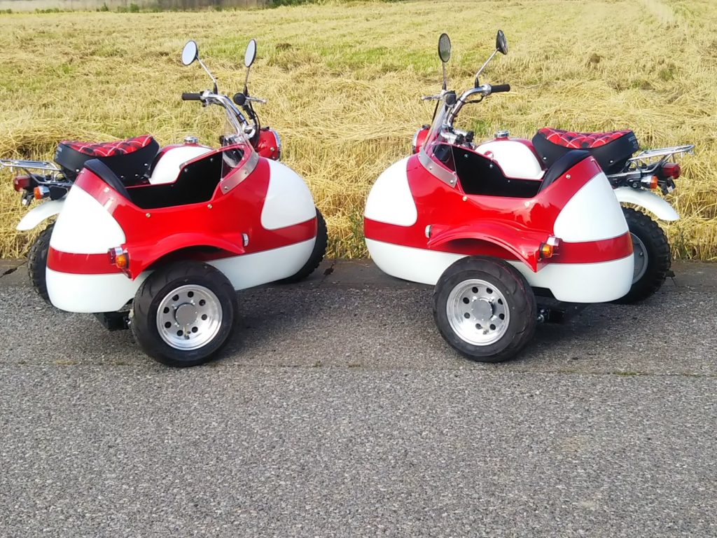 Sidecar for a Honda Monkey